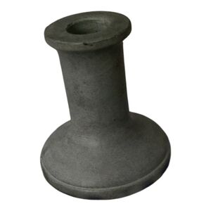 Threshold Gray Candle Holder